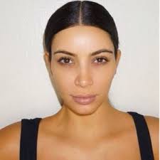 kim kardashians makeup look