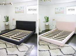 reupholster your bed frame in one
