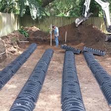 Use the clamps to hold the pipe in place at the septic tank drain so it does not shift and misalign. We Do The Work Right The First Time Tampa Septic