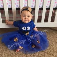 There was not another oreo. Diy Cookie Monster Costume Baby Toddler No Sewing Required Diary Of A So Cal Mama