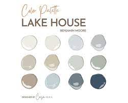 Lake Home Color Palette Benjamin Moore