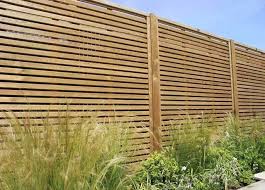 Timber Slatted Fencing Ideas Designs