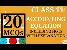 Mcq On Accounting Equation Accounting