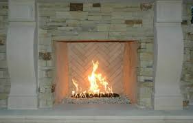 Fireplace Burning Glass Dallas And
