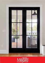 Black Modern French Doors French
