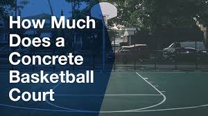 How Much Is A Concrete Basketball Court