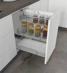 double triple pull out kitchen basket
