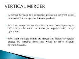 Example Of Vertical Merger Backward Integration