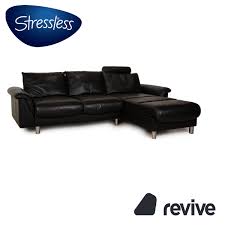 stressless e 300 leather corner sofa