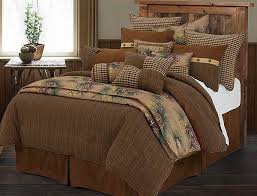 rustic bedding adds a country charm to