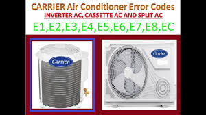 The expert hvac choice for commercial packaged rooftop units. Carrier Ac Error Codes Troubleshoot Reset Solution Hvac Technology