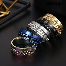 Men's Ring Stainless Steel Eternity Ring Wedding Band, Comfort Fit | eBay