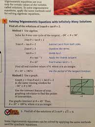 Ch 14 6 Solving Trigonometric