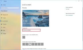 Spotlight automatically get and rotates pictures on a user's secure display. How To Fix Windows Spotlight Lock Screen Errors On Windows 10 Windows Central