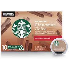 starbucks flavored k cup coffee pods