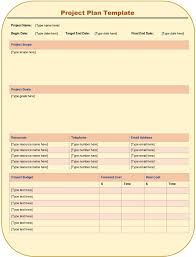 5 Simple Project Plan Templates Word Excel Pdf Format