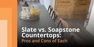 slate vs soapstone countertops pros