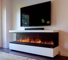 fireplace tv wall