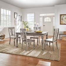 weston home two tone 5 piece dining set