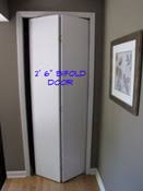 common bifold door sizes closet