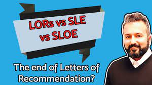 lor vs sle vs sloe the end of letters