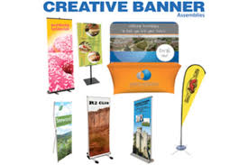 creative banner displays display