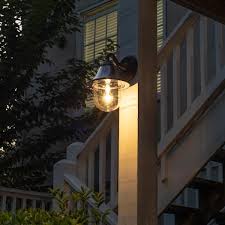 Outdoor Solar Wall Sconce