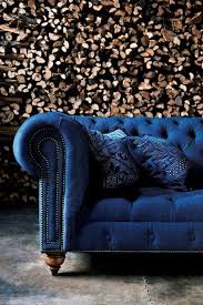 Blue Velvet Sofa Blue Couches Tufted Sofa