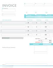Free Web Design Invoice Template Try Free Invoice Creator