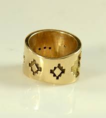 14kt gold and diamond ring by vernon