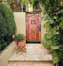 Entrance Gates Wood Gate Garden