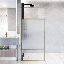 Frosted Glass Shower Door