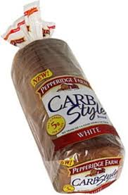 pepperidge farm white carb style bread