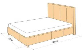 the size of the double bed in diffe