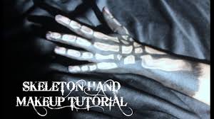 skeleton hand makeup tutorial you