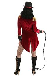 dark ringmaster costume for women