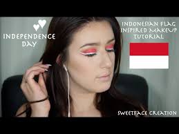 indonesian independence day makeup