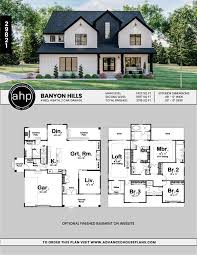 Banyon Hills Farmhouse Floor Plans