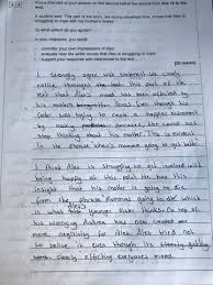 Gcse english grade 9 exemplar answers. Aqa English Language Gcse Paper 1 Question 4 Help The Student Room