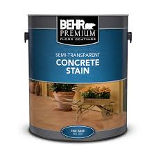 Semi Transparent Concrete Stain Behr Premium Behr