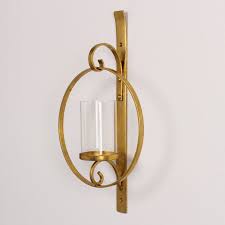 metal sconce wall candle holders