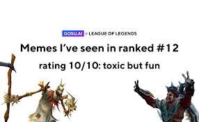 Trending images, videos and gifs related to league of legends! Set Of Community Memes Lol Vol 12