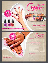 nail salon flyer 16 exles format