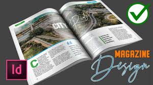 how to create a magazine layout design