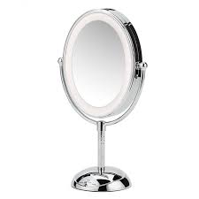 conair led lighted collection mirror oval