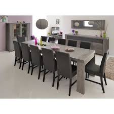 An extendable dining table is a great choice if you're both entertaining large parties and eating at the table with a smaller crowd. Parisot Bristol Extendable Dining Table Grey Dining Tables 10 Person Dining Table Dining Room Table