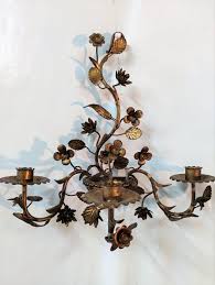 Wall Sconce Candle Holder Applique
