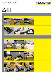 karcher puzzi 200 user manual 2 pages