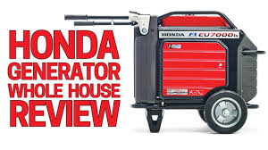 Maybe you would like to learn more about one of these? Honda Generator Eu7000is Full Review Best Home Backup Generator 2020 Youtube