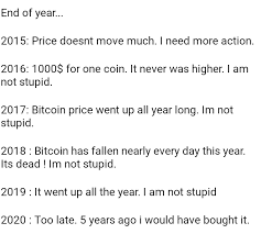 Is it the right time to invest in bitcoin? Reasons Not To Buy Bitcoin Year By Year Bitcoin